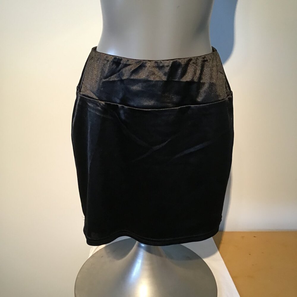 Wet Seal Black Mini Skirt Size M
